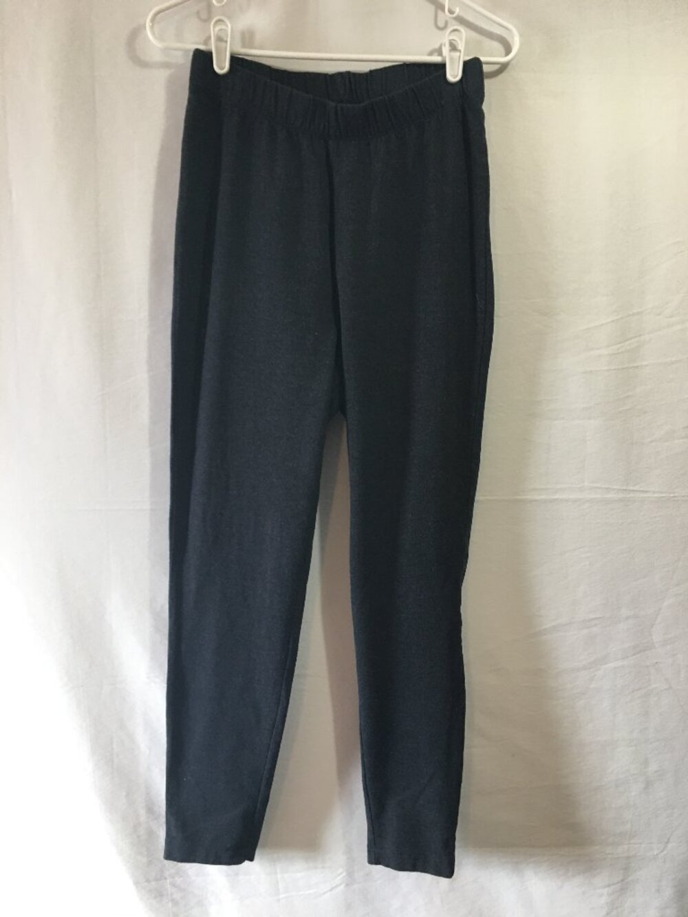 Roaman's Dark Charcoal Gray Leggings Size 14/16 Plus Size
